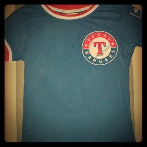 red jacket texas rangers t shirt